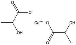 Calcium lactate 구조식 이미지