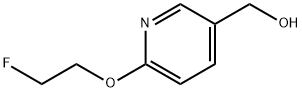 (6-(2-fluoroethoxy)pyridin-3-yl)methanol Structure