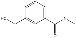 3-(hydroxymethyl)-N,N-dimethylbenzamide 구조식 이미지