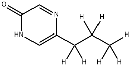 2-Hydroxy-5-(n-propyl-d7)-pyrazine 구조식 이미지