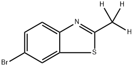6-Bromo-2-(methyl-d3)-benzothiazole Structure