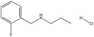 [(2-fluorophenyl)methyl](propyl)amine hydrochloride 구조식 이미지