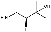 (S)-4-AMINO-3-FLUORO-2-METHYLBUTAN-2-OL 구조식 이미지