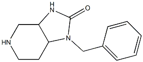 1-BENZYLHEXAHYDRO-1H-IMIDAZO[4,5-C]PYRIDIN-2(3H)-ONE Structure