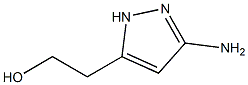 2-(3-AMINO-1H-PYRAZOL-5-YL)ETHANOL Structure