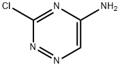 3-CHLORO-1,2,4-TRIAZIN-5-AMINE 구조식 이미지