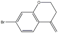 7-BROMO-4-METHYLENECHROMANE 구조식 이미지