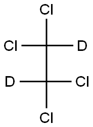 1,1,2,2-TETRACHLOROETHANE-D2 (D, 99.6%) Structure