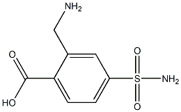 2-(aminomethyl)-4-sulfamoylbenzoic acid Structure