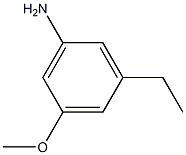 3-ethyl-5-methoxyaniline 구조식 이미지