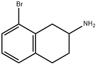 8-bromo-1,2,3,4-tetrahydronaphthalen-2-amine Structure