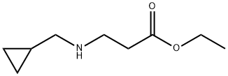 ethyl 3-[(cyclopropylmethyl)amino]propanoate 구조식 이미지