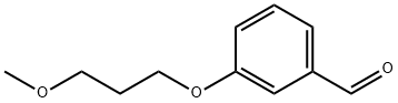 3-(3-methoxypropoxy)benzaldehyde Structure