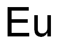 Europium ICP/DCP standard solution
		
	 Structure