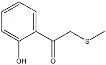 2'-hydroxy-2-(methylthio)acetophenone 구조식 이미지