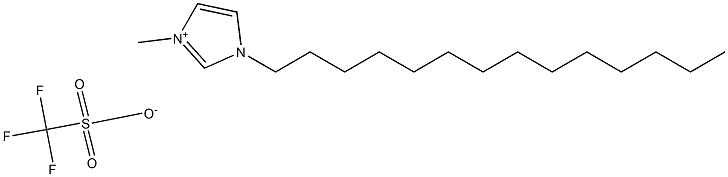 1-tetradecyl-3-methylimidazolium trifluoromethanesulfonate 구조식 이미지