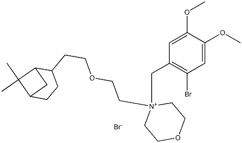 Pinaverium Bromide Impurity 1 구조식 이미지