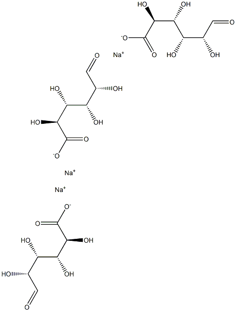 L-triguluronic acid trisodium salt 구조식 이미지