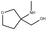 [3-(Methylamino)oxolan-3-yl]methanol Structure