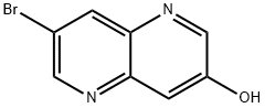 7-bromo-1,5-naphthyridin-3-ol 구조식 이미지