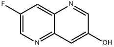 7-fluoro-1,5-naphthyridin-3-ol Structure