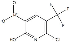 6-Chloro-3-nitro-5-trifluoromethyl-pyridin-2-ol Structure