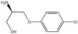 (R)-2-amino-3-(4-chlorophenoxy)propan-1-ol Structure