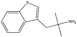 1-(benzo[b]thiophen-3-yl)-2-methylpropan-2-amine 구조식 이미지