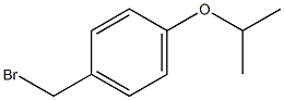 1-(bromomethyl)-4-isopropoxybenzene 구조식 이미지