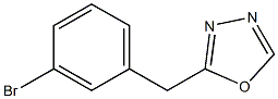 2-(3-bromobenzyl)-1,3,4-oxadiazole 구조식 이미지