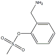 2-(aminomethyl)phenyl methanesulfonate 구조식 이미지