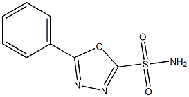 5-phenyl-1,3,4-oxadiazole-2-sulfonamide Structure