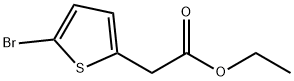 ethyl 2-(5-bromothiophen-2-yl)acetate Structure
