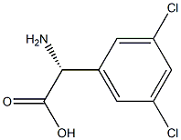(R)-2-amino-2-(3,5-dichlorophenyl)acetic acid Structure