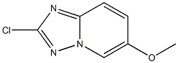 2-Chloro-6-methoxy-[1,2,4]triazolo[1,5-a]pyridine 구조식 이미지