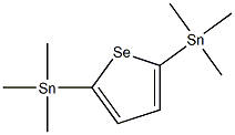 2,5-Bis-trimethylstannanyl-selenophene 구조식 이미지