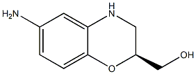 (s)-(6-Amino-3,4-dihydro-2H-benzo[1,4]oxazin-2-yl)-methanol Structure