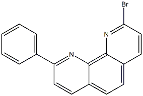 2-Bromo-9-phenyl-1,10-phenanthroline Structure