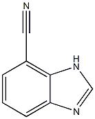 1H-benzo[d]imidazole-7-carbonitrile 구조식 이미지