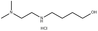 4-((2-(dimethylamino)ethyl)amino)butan-1-ol hydrochloride Structure