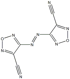 4,4'-Dicyano-3,3'-azofurazan 구조식 이미지