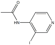 N-(3-iodopyridin-4-yl)acetamide Structure