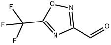 5-Trifluoromethyl-[1,2,4]oxadiazole-3-carbaldehyde 구조식 이미지