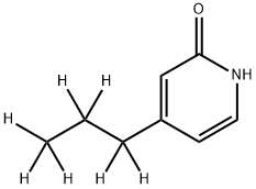 2-Hydroxy-4-(n-propyl-d7)-pyridine Structure