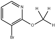 3-Bromo-2-(methoxy-d3)-pyridine 구조식 이미지