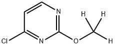 4-Chloro-2-(Methoxy-d3)-pyrimidine 구조식 이미지