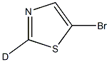 5-Bromothiazole-2-d1 Structure