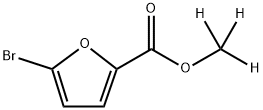 Methyl-d3 2-bromofuran-5-carboxylate Structure