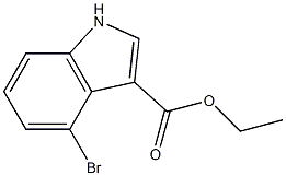 Ethyl 4-Bromoindole-3-carboxylate Structure
