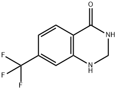 7-(TRIFLUOROMETHYL)-2,3-DIHYDROQUINAZOLIN-4(1H)-ONE 구조식 이미지